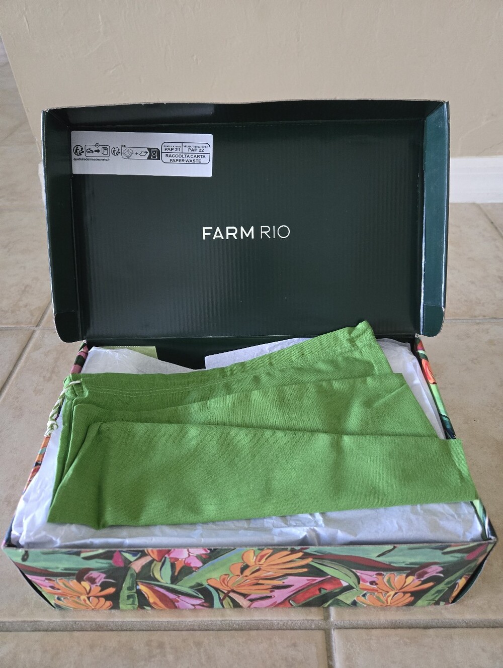 Farm Rio Black Macrame Mule - Picture 4 of 5